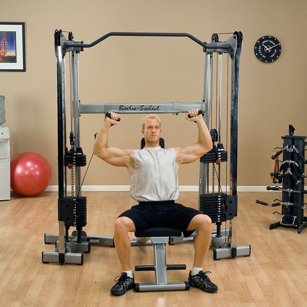 Упражнение на кроссовере Body-Solid GDCC200